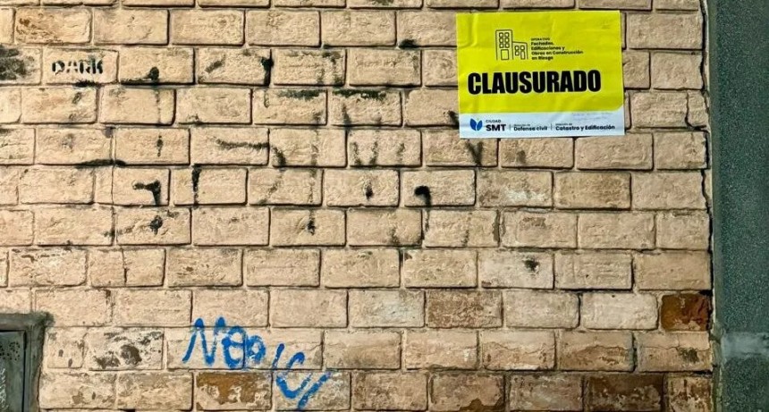 Identificaron más de 50 edificaciones con peligro de derrumbe y se intimó a los frentistas