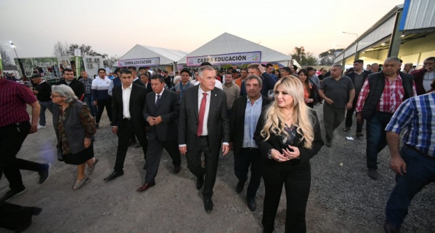 El Gobernador encabezó la inauguración de la 13° edición de la Expo Lules Productivo