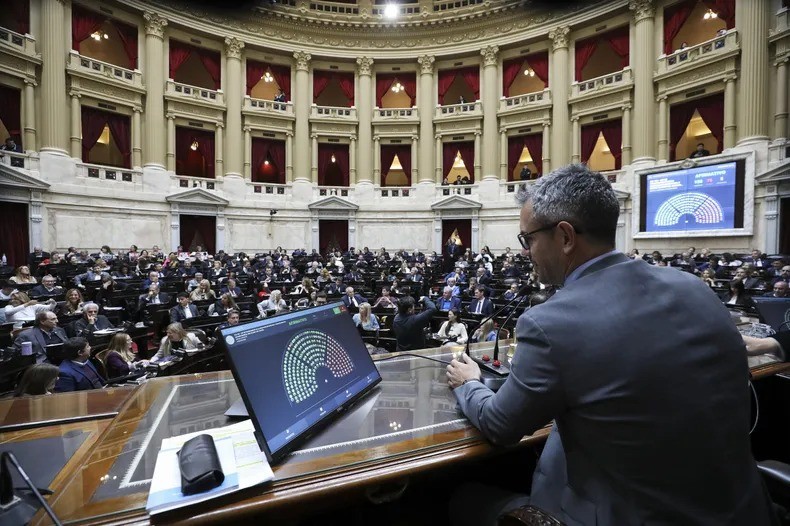 Derrota legislativa para Milei tras sesión en Diputados