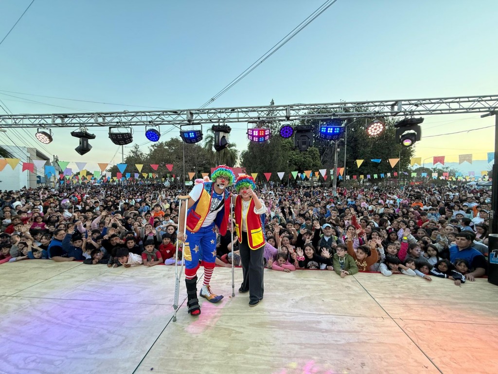 Bella Vista celebró el Día del Niño con una fiesta multitudinaria