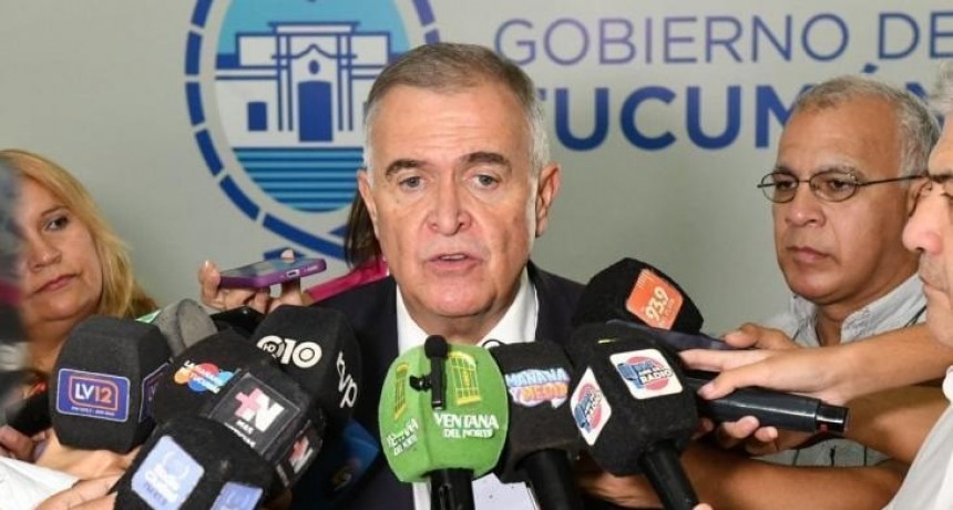  Jaldo acusa a Milei de estrangular financiamiento a provincias