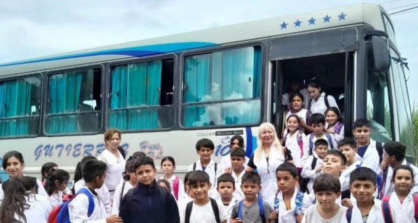 Escuelas rurales de Chicligasta tendrán boleto estudiantil gratuito