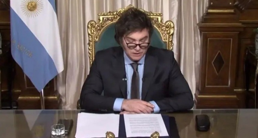 Milei irá a cadena nacional para defender vetos y responder por su derrota en Diputados