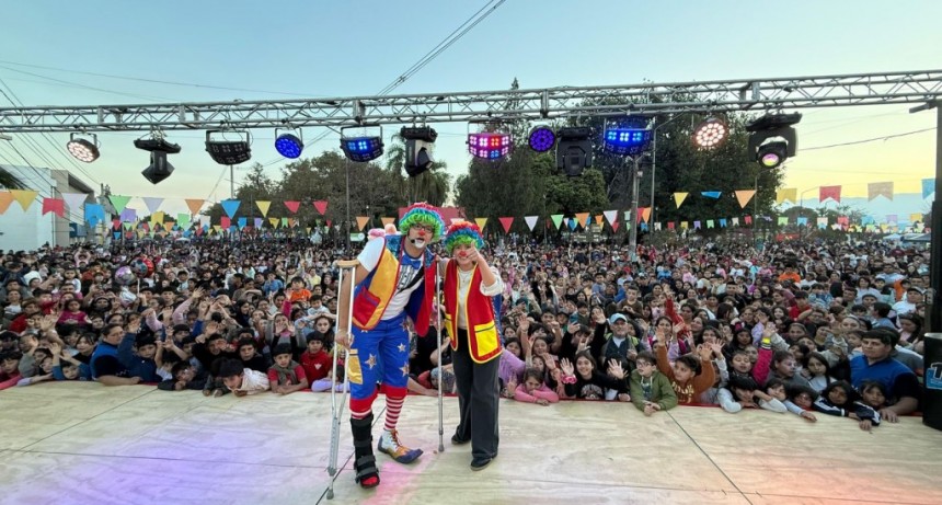 Bella Vista celebró el Día del Niño con una fiesta multitudinaria