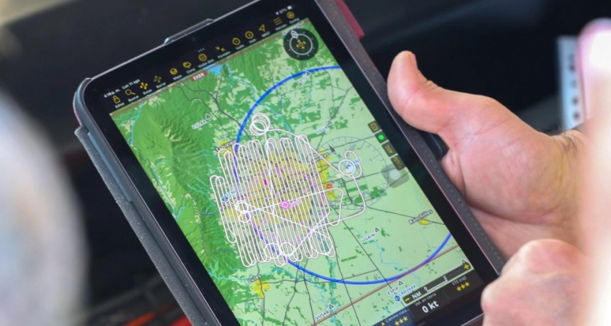 Se realizó el primer relevamiento aéreo con tecnología láser para prevenir inundaciones
