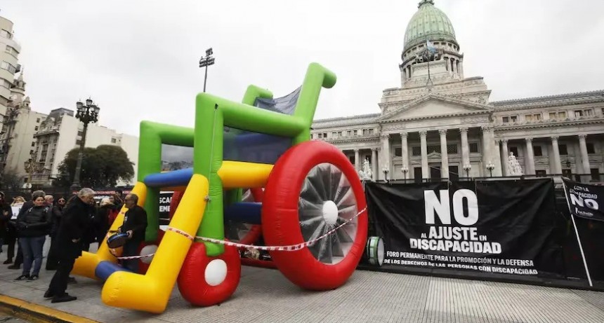 Revés judicial al veto de Milei sobre discapacidad