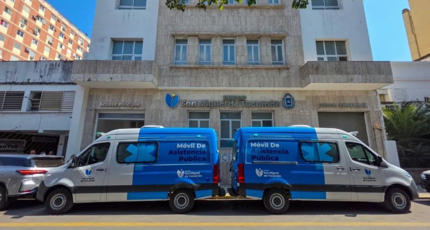 La Asistencia Pública suma dos ambulancias de alta complejidad