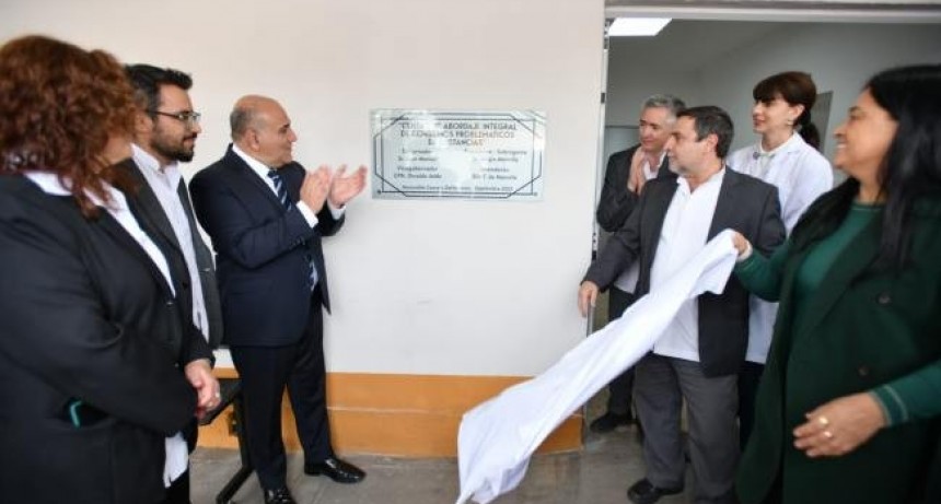 El Gobierno Provincial inauguró un Centro de Rehabilitación Integral de las Adicciones en Aguilares