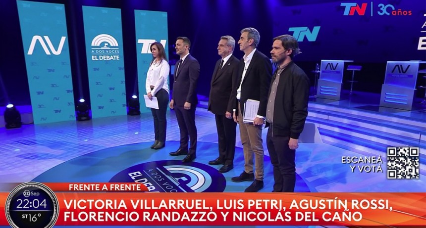 Duros cruces en el debate entre candidatos a vicepresidente
