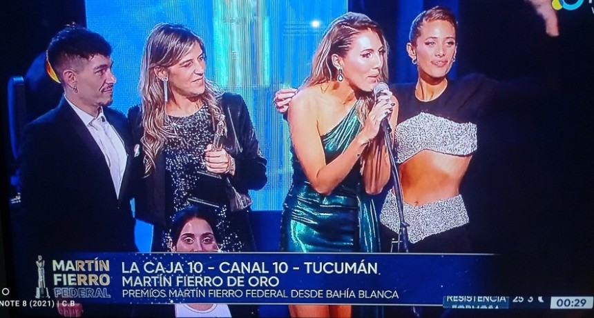 Martín Fierro Federal: La Caja 10 de Tucumán ganó el oro en televisión