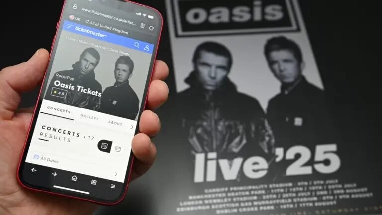 El Gobierno británico iniciará una investigación por la venta de entradas para Oasis