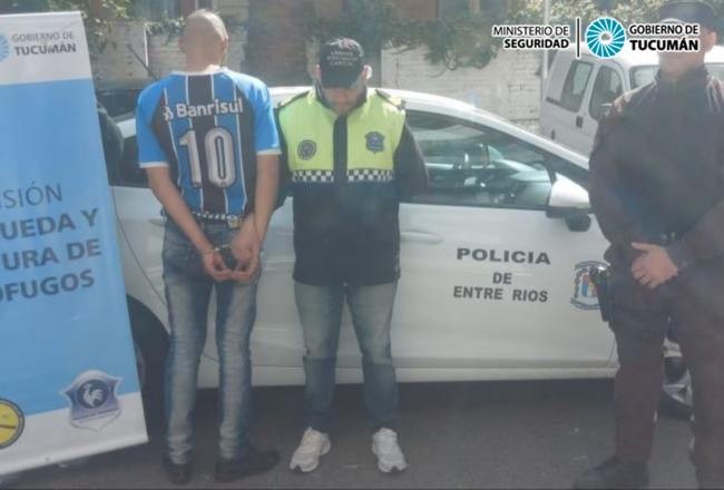 Extraditan a Entre Ríos a un prófugo detenido en Tucumán