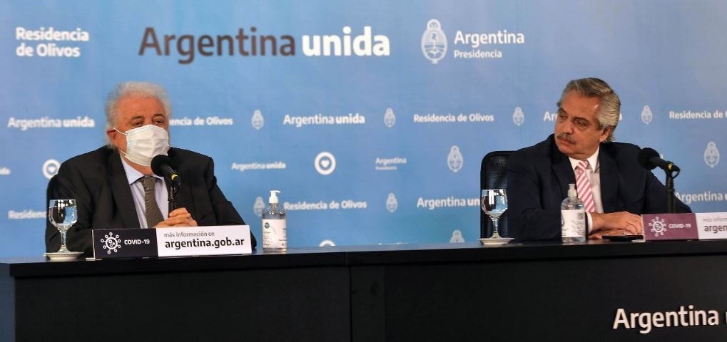 Ginés González García apuntó contra Alberto Fernández la cuarentena prolongada