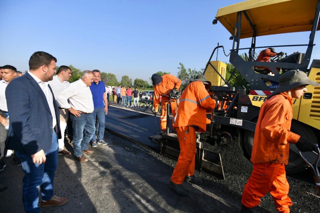 Se dieron inicio a las obras de repavimentación de la ruta “interpueblos” en Monteros