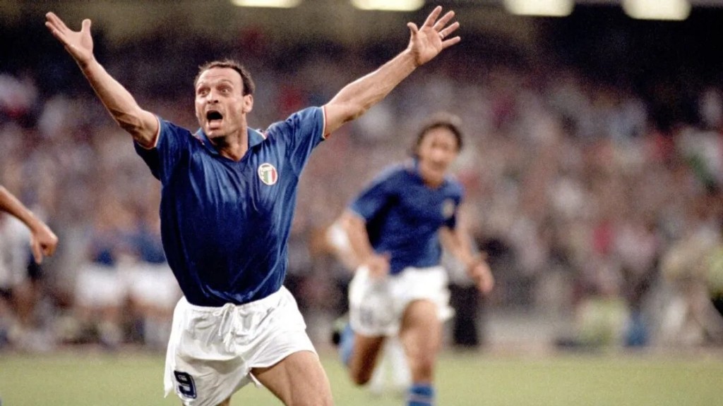 Murió “Toto” Schillaci, el máximo goleador del Mundial de Italia 1990