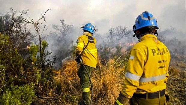 Córdoba: controlaron el incendio en Valle de Punilla