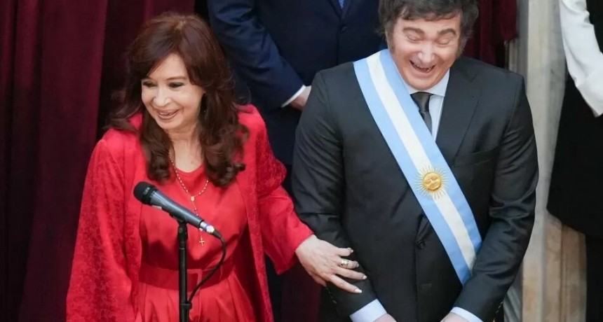 Cristina Kirchner atacó a Javier Milei por el rumbo económico de la Argentina