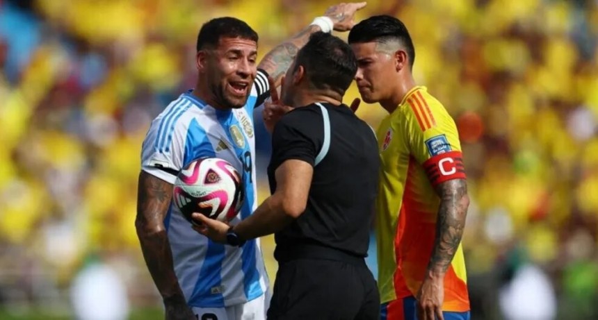 Argentina perdió ante Colombia con un polémico penal