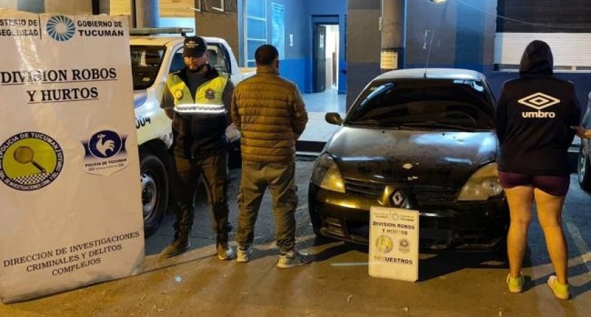 Detienen a una pareja que integraba una banda de delincuentes