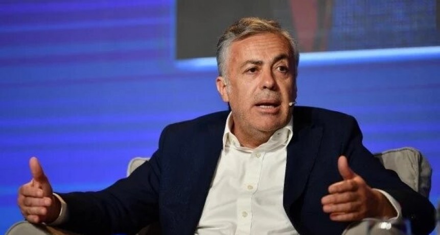 Alfredo Cornejo se expresó su rechazo a la suspensión de los radicales que respaldaron el veto a las jubilaciones