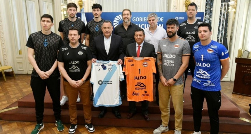 El Gobierno de Tucumán recibió a los clubes tucumanos de la Liga Nacional de Vóley