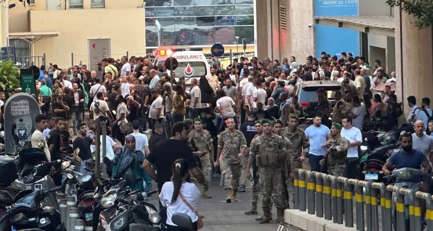 Líbano: al menos doce muertos y más de 300 heridos al estallar handies