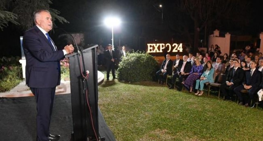 Jaldo en la apertura de la Expo 2024: “Argentina necesita unidad”