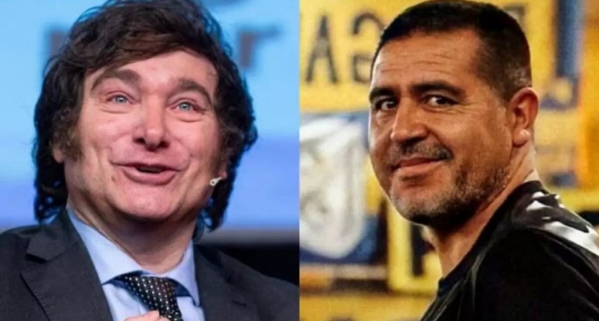 Milei chicaneó a Riquelme por la derrota de Boca