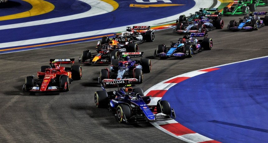 Colapinto terminó undécimo en el GP de Singapur