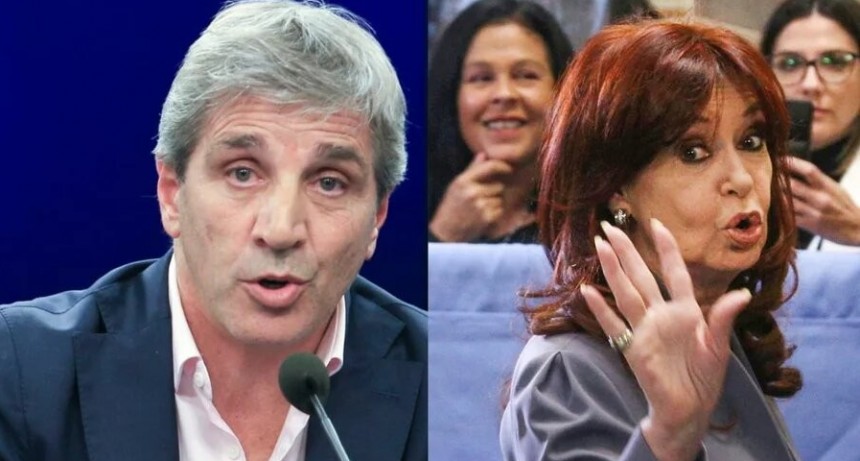 Caputo y CFK cruzaron duras acusaciones por la deuda pública