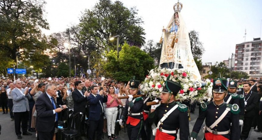 Jaldo destacó la fe mariana y la unidad en los festejos por aniversario de la Batalla de Tucumán