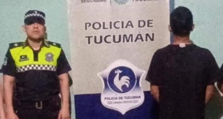 Robó, amenazó y fue aprehendido