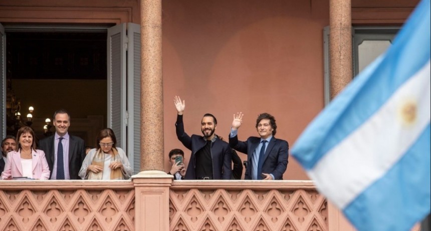 Milei y Bukele se reunieron en Casa Rosada y hablaron de 
