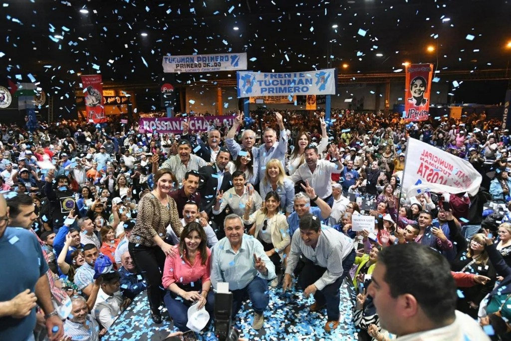 Jaldo lidera un acto de afirmación provincial y marca distancia con la política económica de Milei