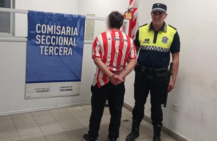 Detienen a hombre con pedido de captura cuando intentaba ingresar al estadio de San Martín