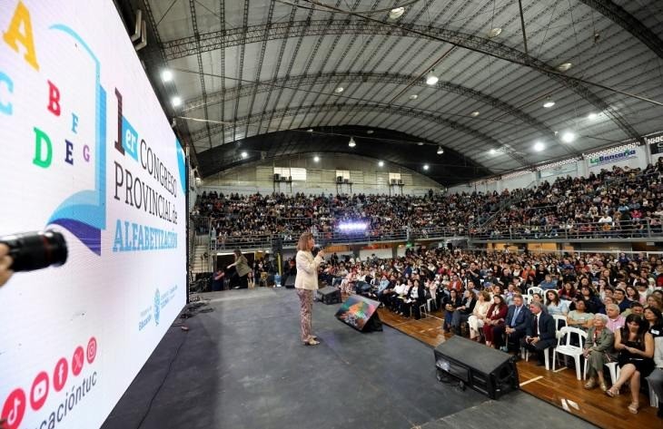Capacitación masiva: 15 mil docentes tucumanos participan del Congreso de Alfabetización