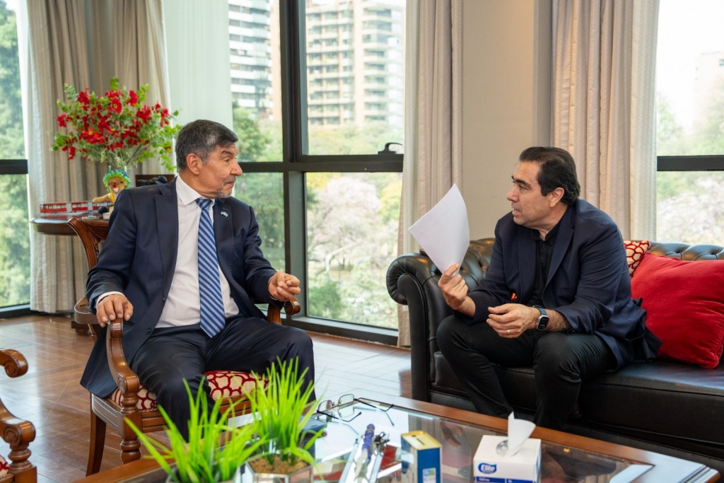 Acevedo y Mansilla acordaron la agenda para la sesión legislativa de este jueves