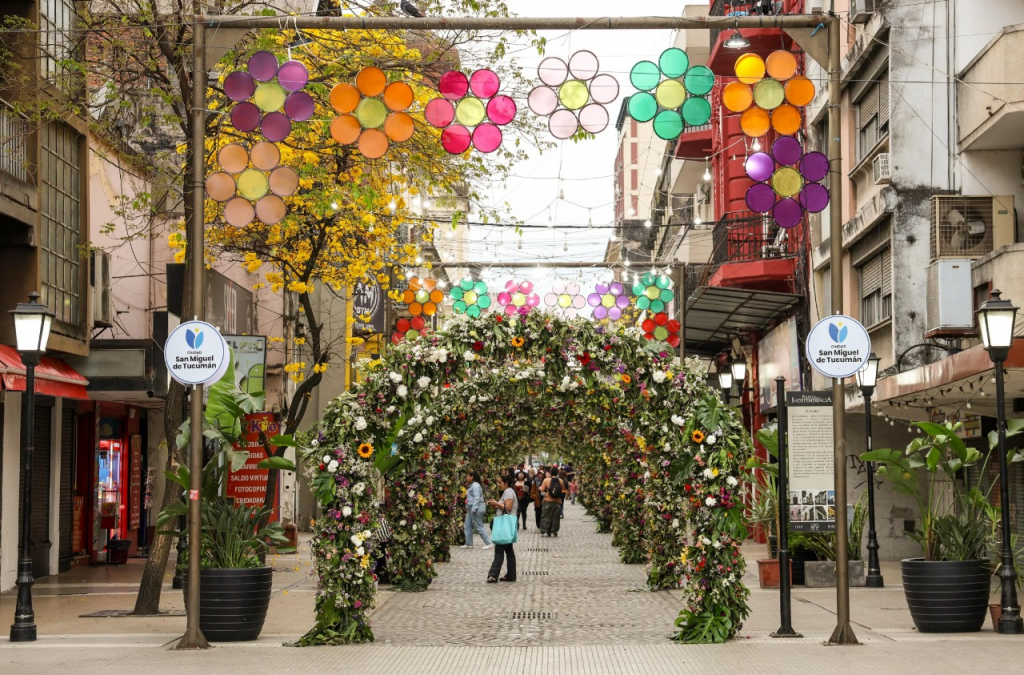 Primavera en la capital tucumana: inauguraron el 