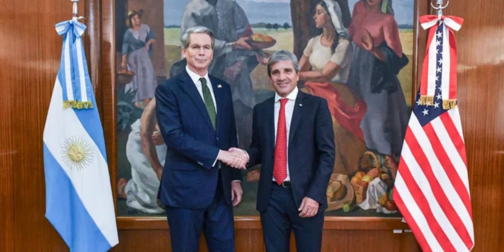 Caputo celebró el apoyo financiero de EE.UU.: 