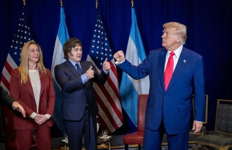 Milei agradece a Trump el respaldo económico y anuncia 