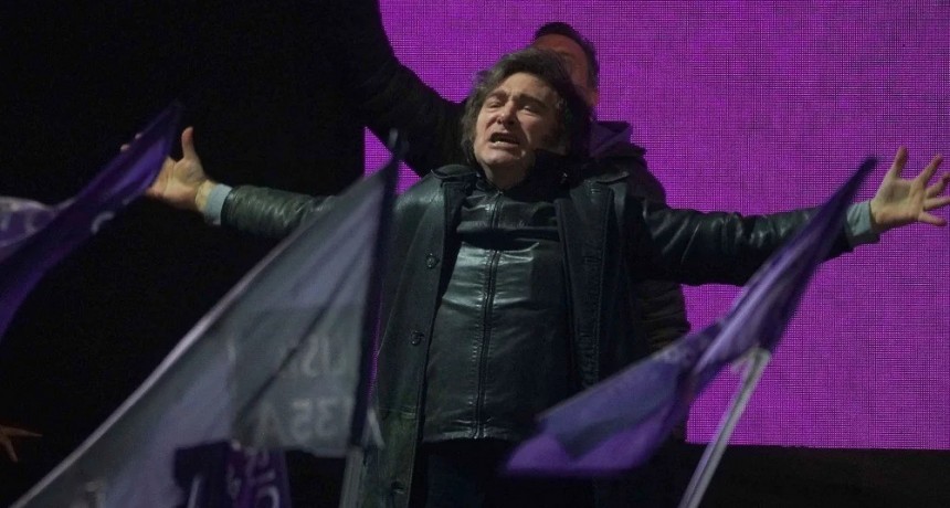Tras incidentes en acto, Milei rechazó 