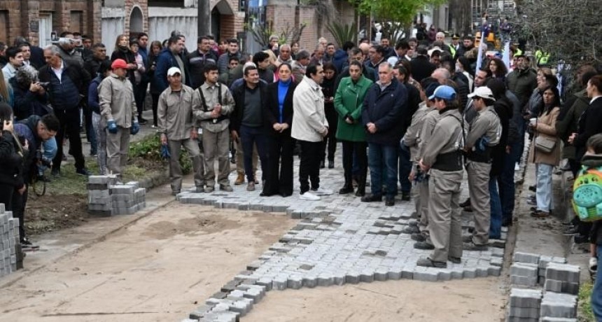 Jaldo inauguró obras clave en Aguilares: iluminación y rutas para el sur