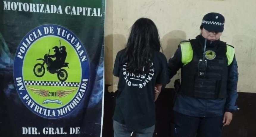 Aprehenden a una mujer por robar a conductor de Uber en el Barrio Ciudadela