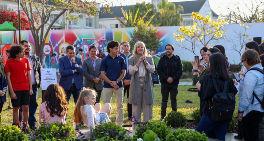La Plaza Lucio Dupuy se inauguró como un símbolo de conciencia y encuentro comunitario