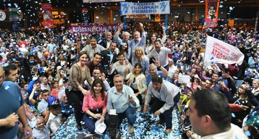 Jaldo lidera un acto de afirmación provincial y marca distancia con la política económica de Milei