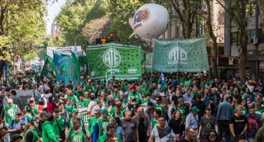 ATE anuncia paro nacional este miércoles en rechazo a los vetos presidenciales