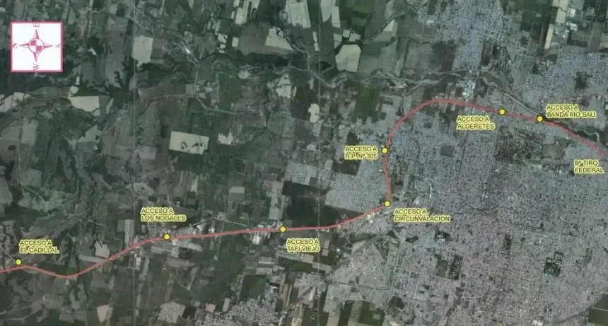 Tucumán iluminará 26 km de la Ruta 9 con una inversión de US$ 7 millones