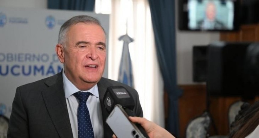 Jaldo pide al Gobierno Nacional que transfiera 