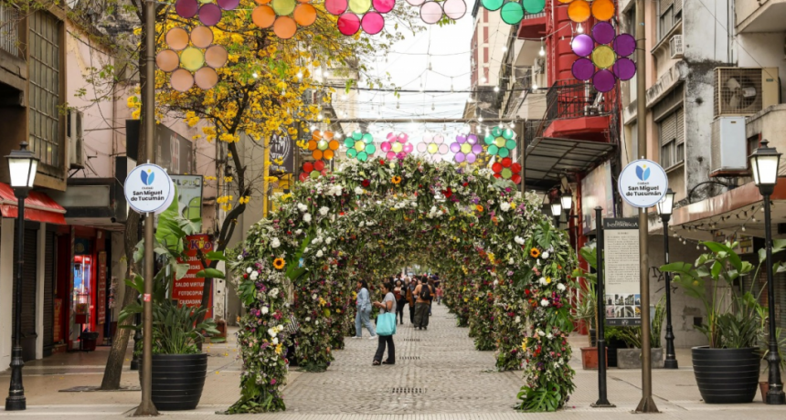 Primavera en la capital tucumana: inauguraron el 