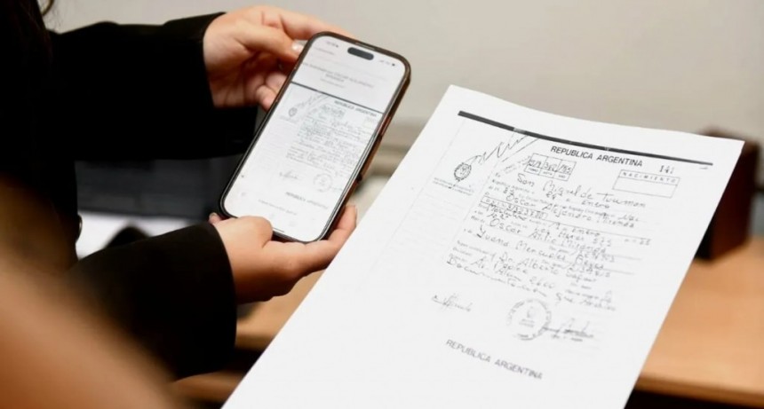 A partir de hoy, todos los trámites de actas ahora son online en el Registro Civil